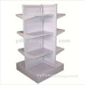 Three edge shelf racking system for shopping fitting